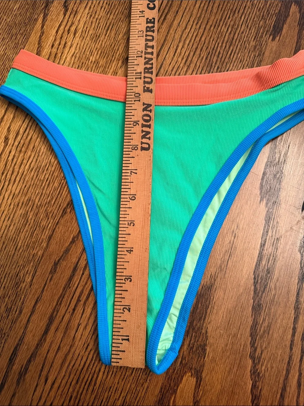 ONEONE Kelly Tayrona Ribbed Bikini Bottoms NWT free people movement exclusive M